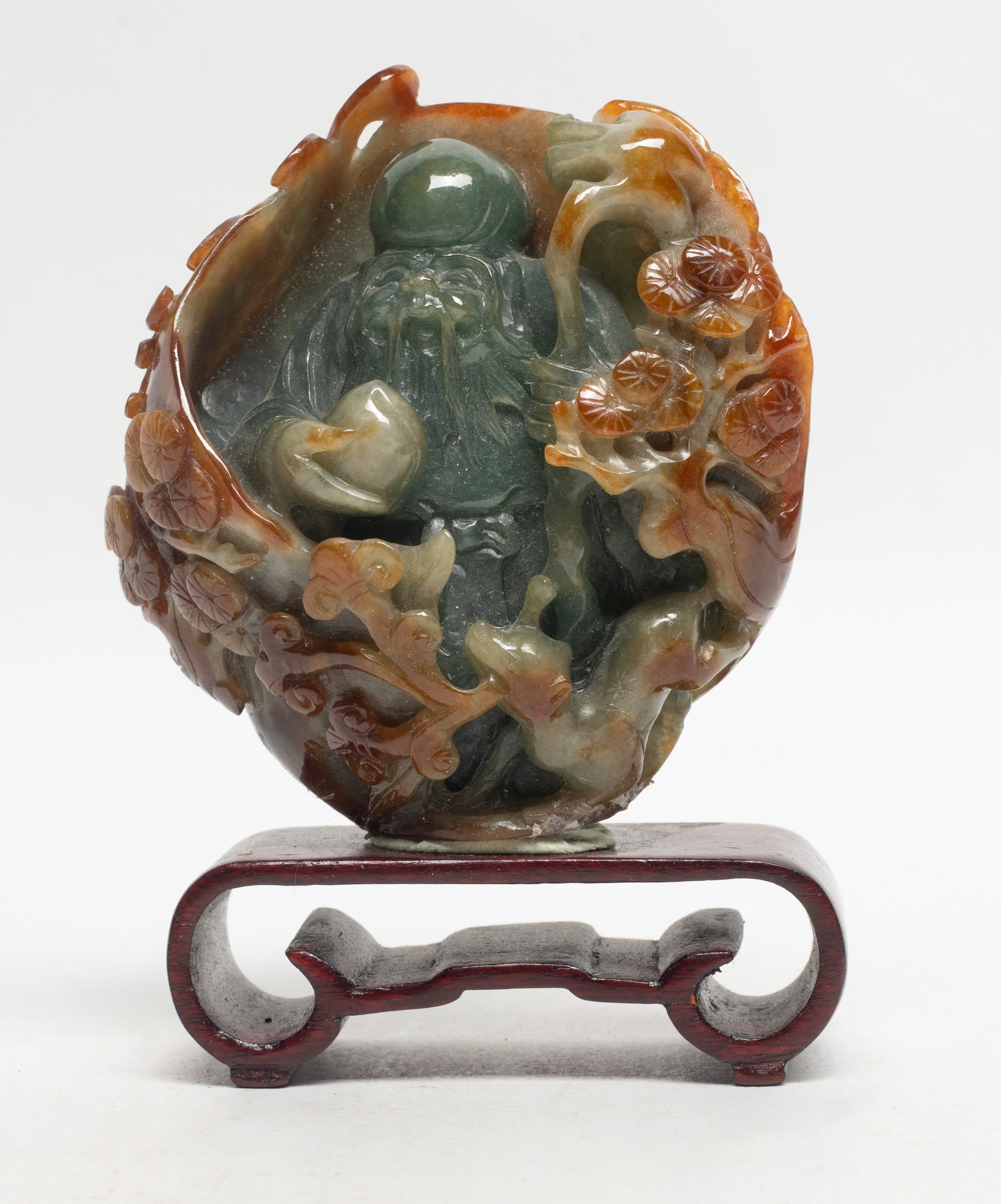 Estate Chinese Jade Jadeite Carved Sculpture (1 of 8)