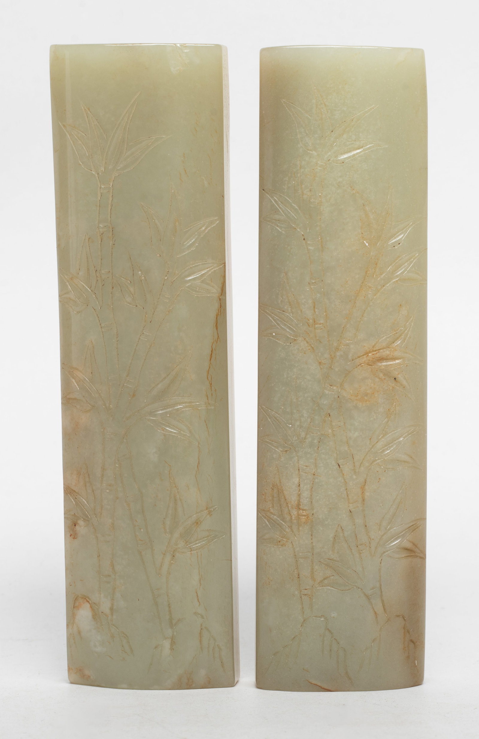 Two Chinese Russet Jade Paper Weights (1 of 12)