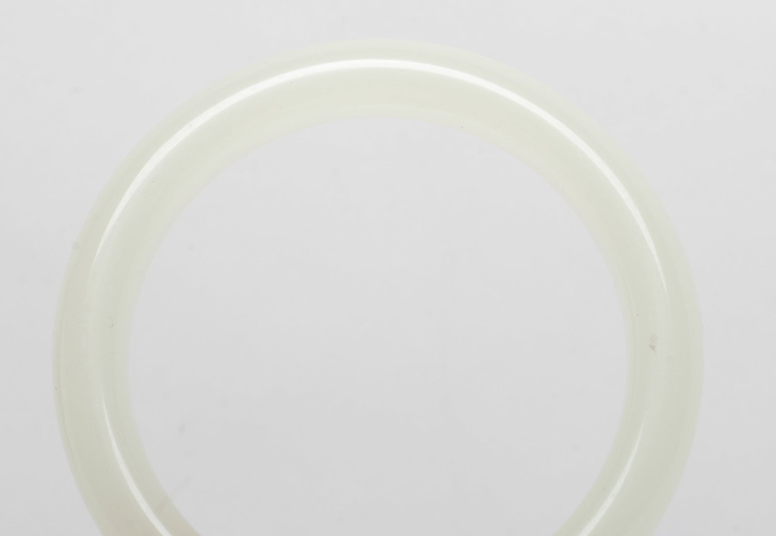 Two Chinese Jade Like/ Stone Bangles - 3