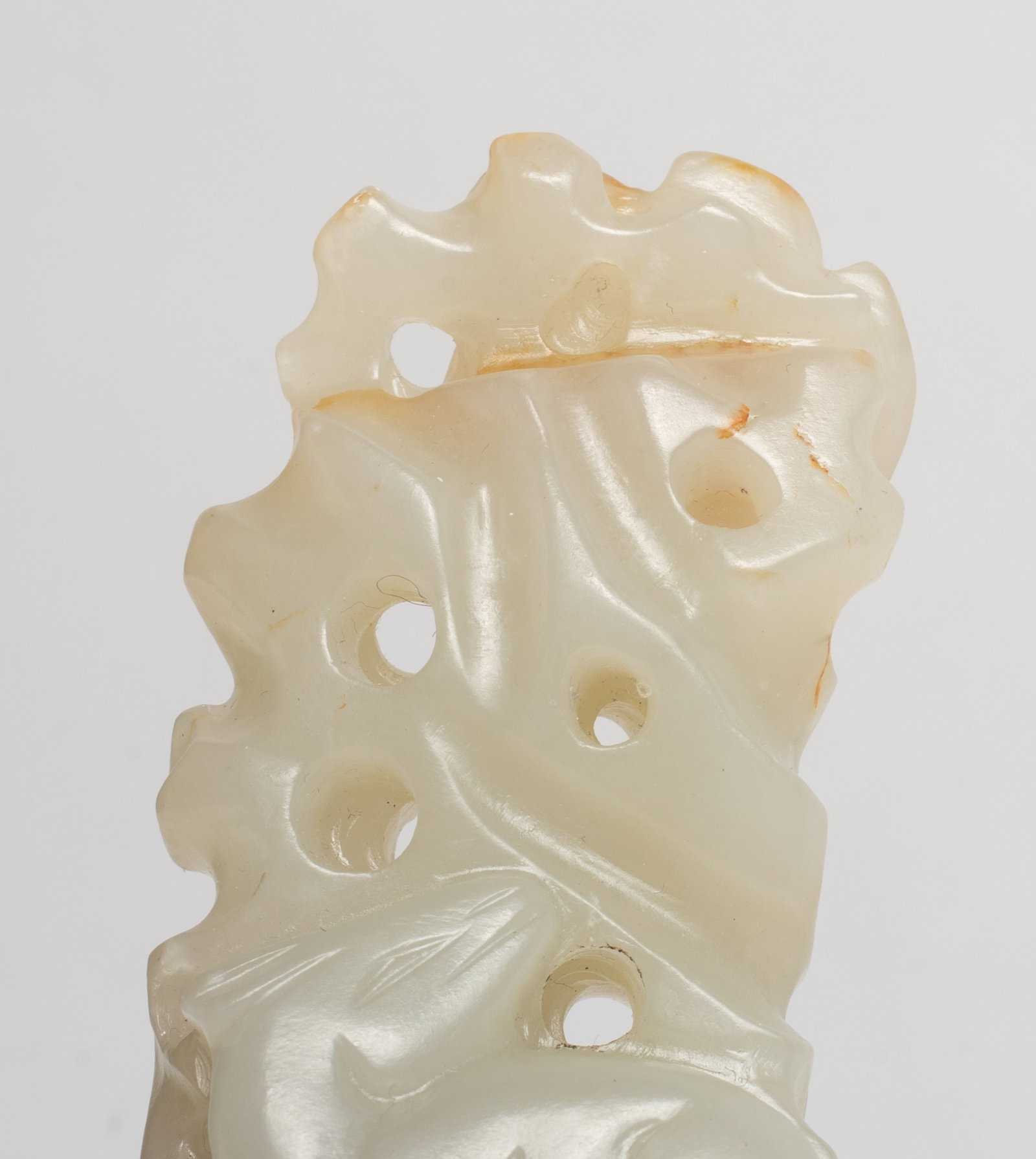 Chinese Jade Thumb Ring, Pendant Set - 3