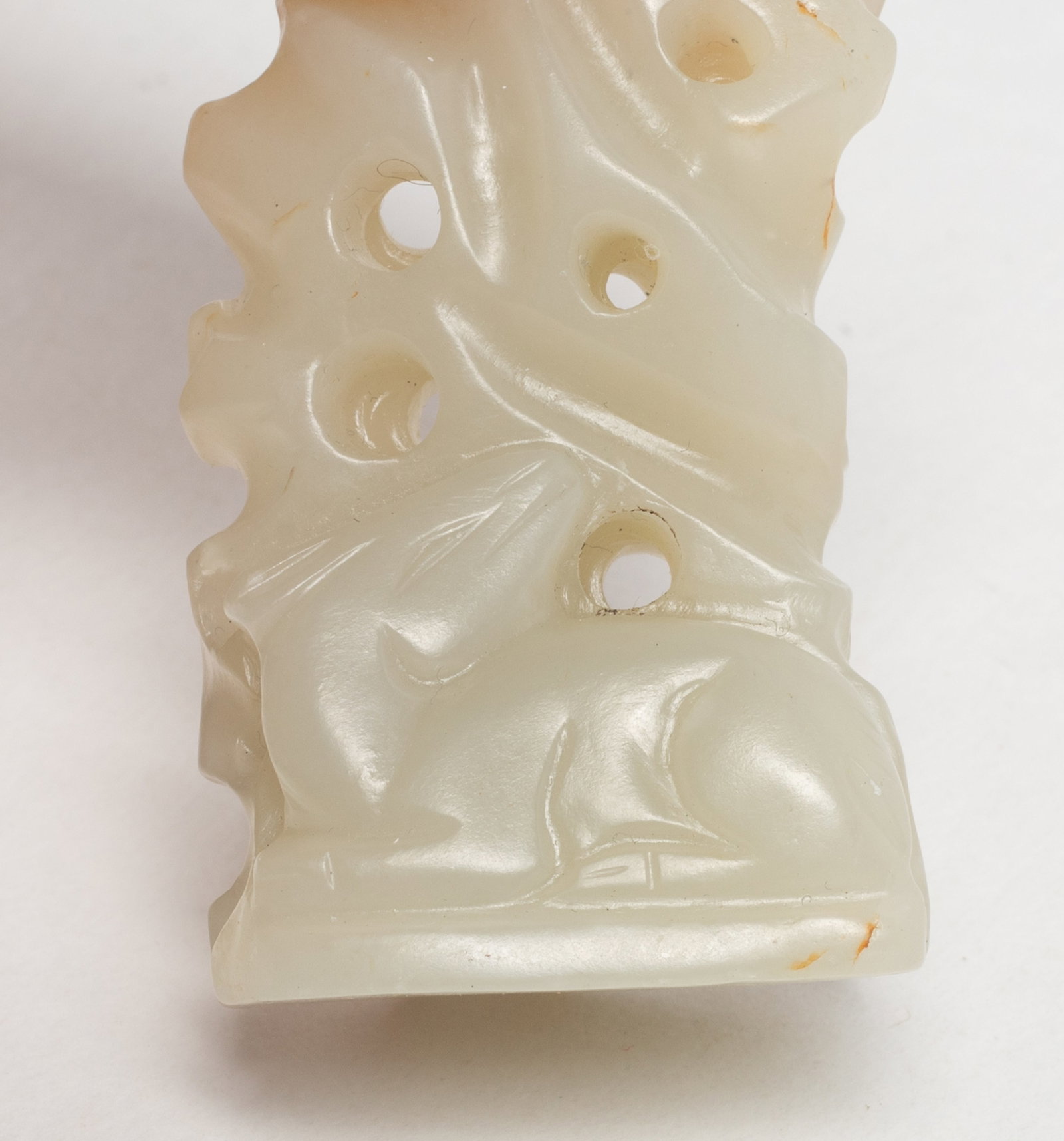 Chinese Jade Thumb Ring, Pendant Set - 4