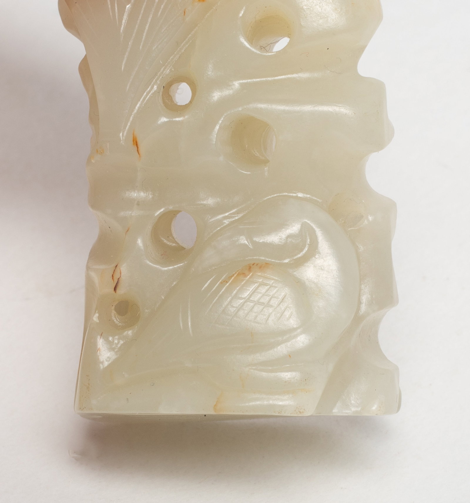 Chinese Jade Thumb Ring, Pendant Set - 6