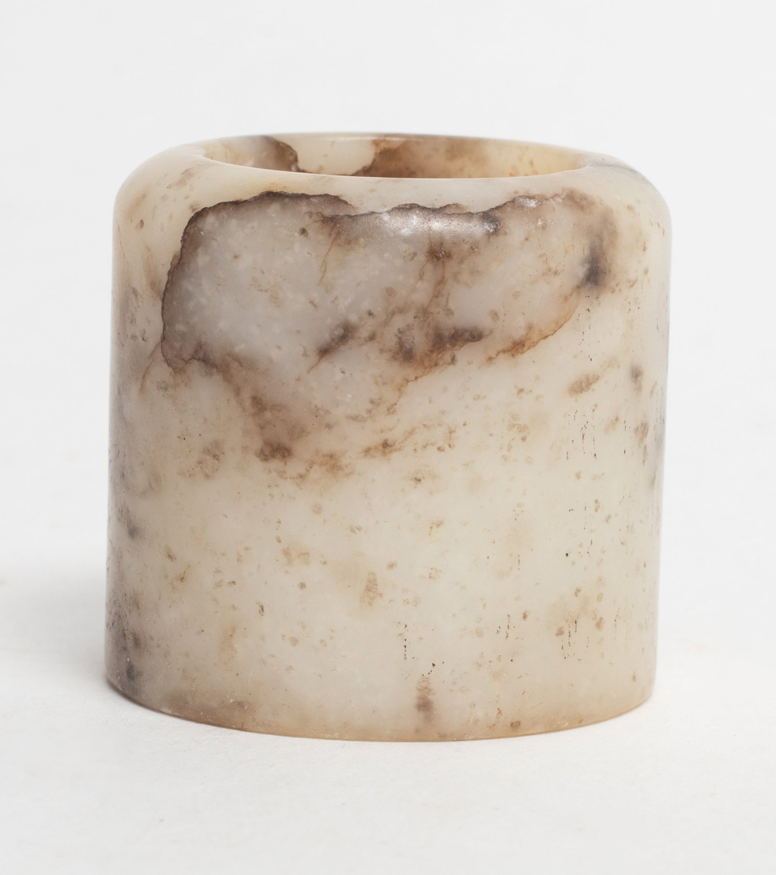 Chinese Jade Thumb Ring, Pendant Set - 8