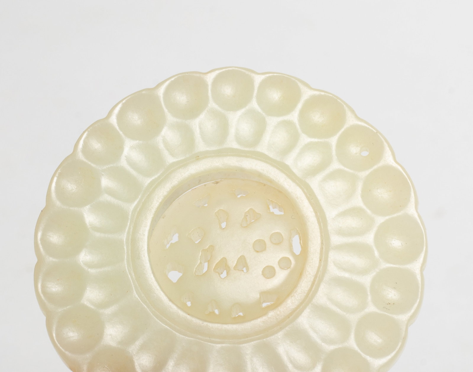 Set Chinese Export Jade Rounded Pendants - 3