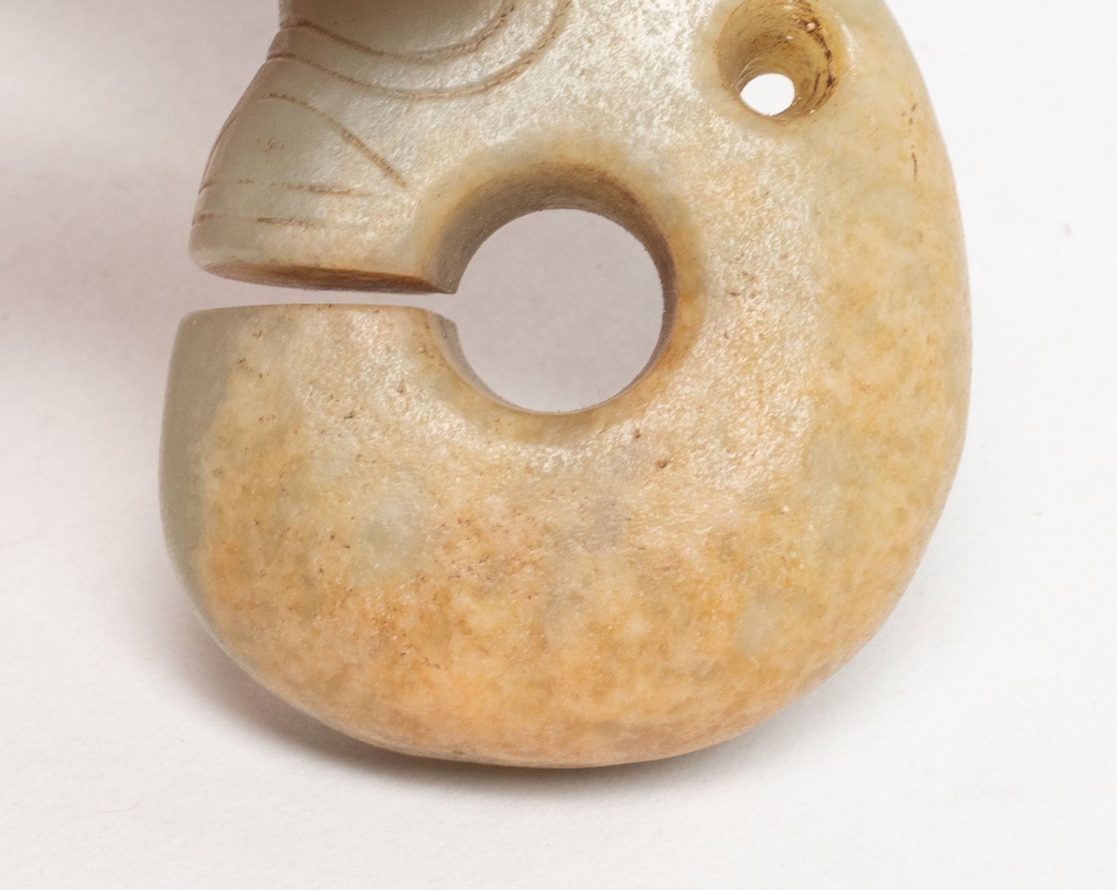 Two Chinese Export Jade Carvings - 5