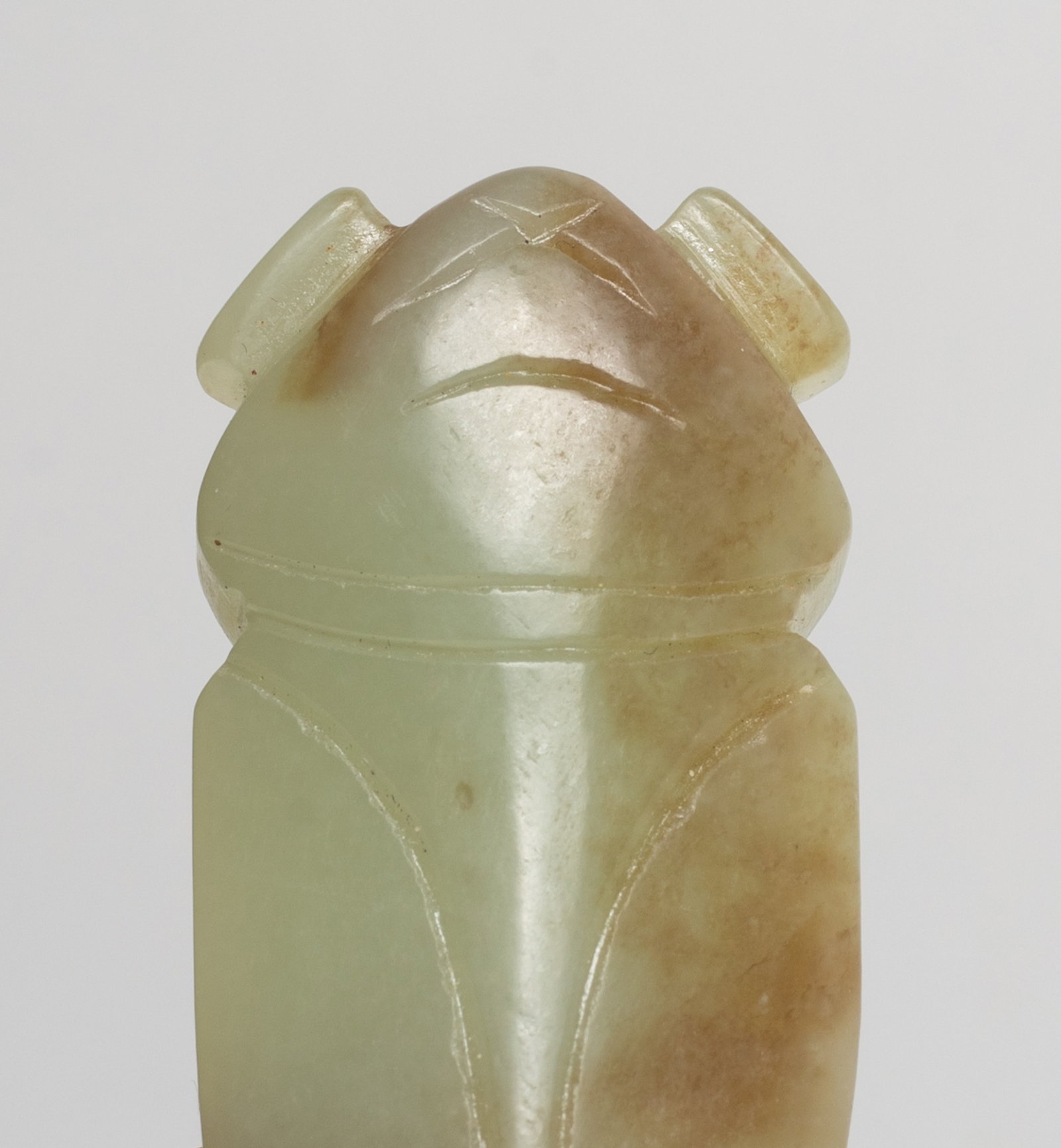 Two Chinese Export Jade Carvings - 7
