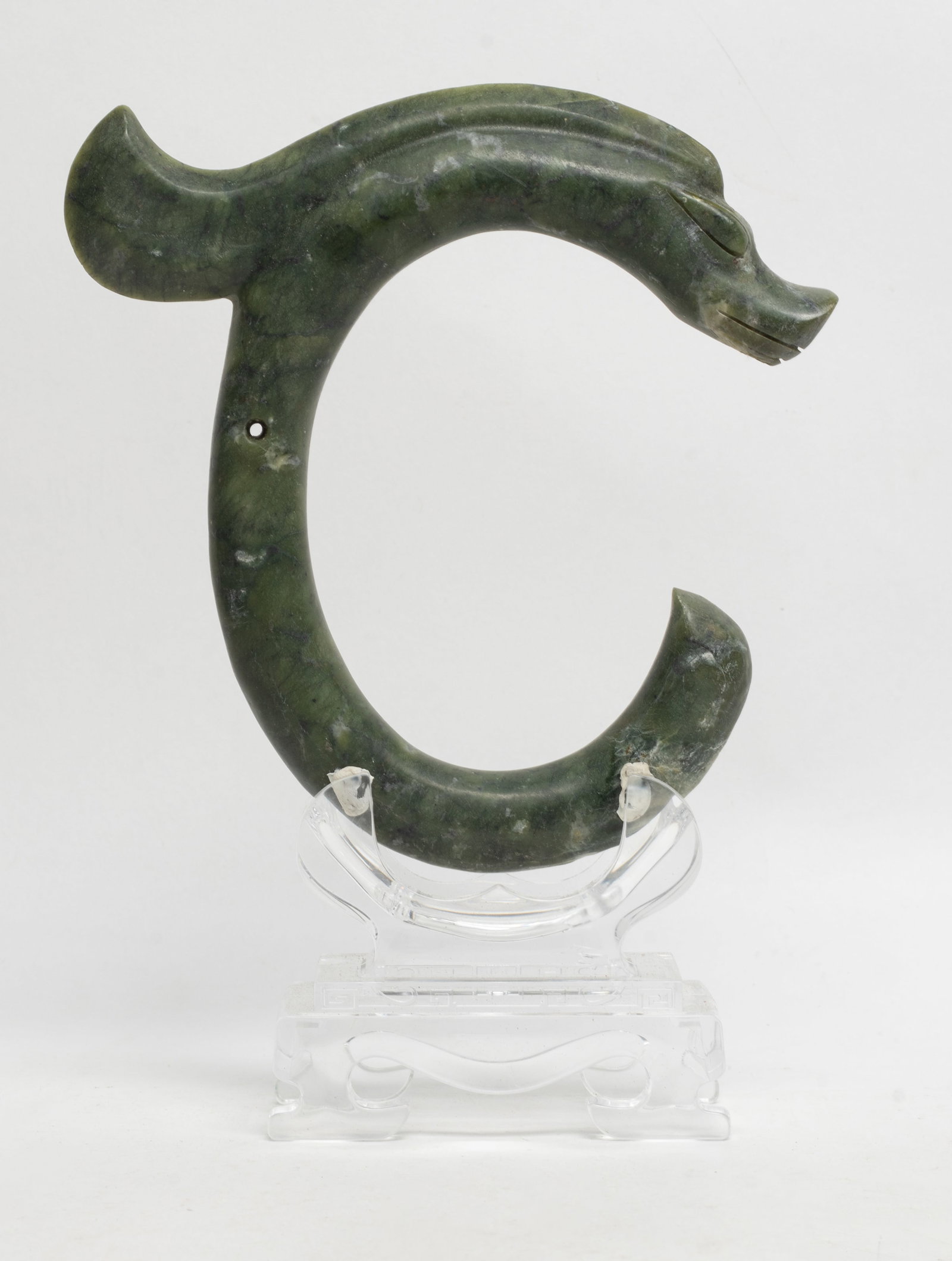 Large Chinese Jade/ Stone Carved Sculpture (1 of 10)