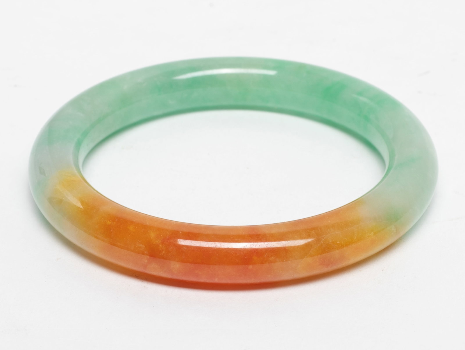 Estate Chinese Export Colored Bangle (1 of 6)