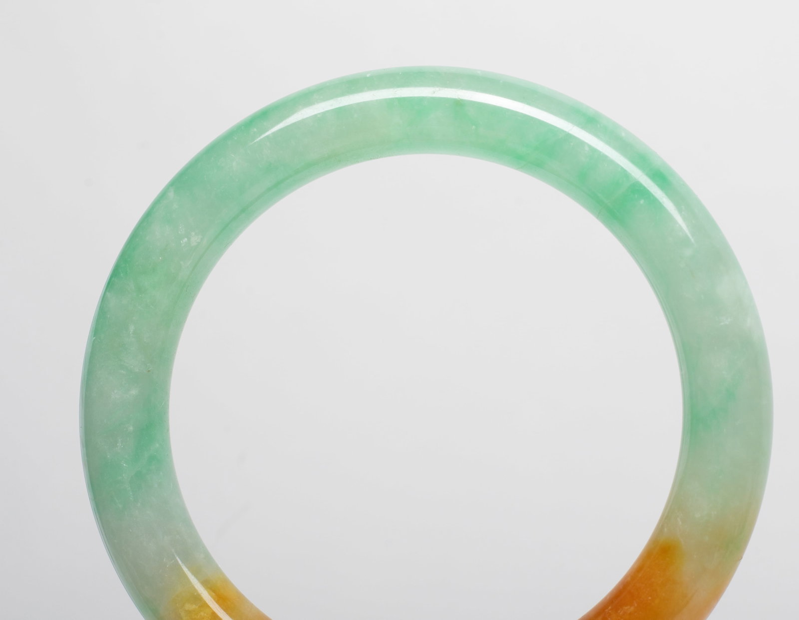 Estate Chinese Export Colored Bangle - 4