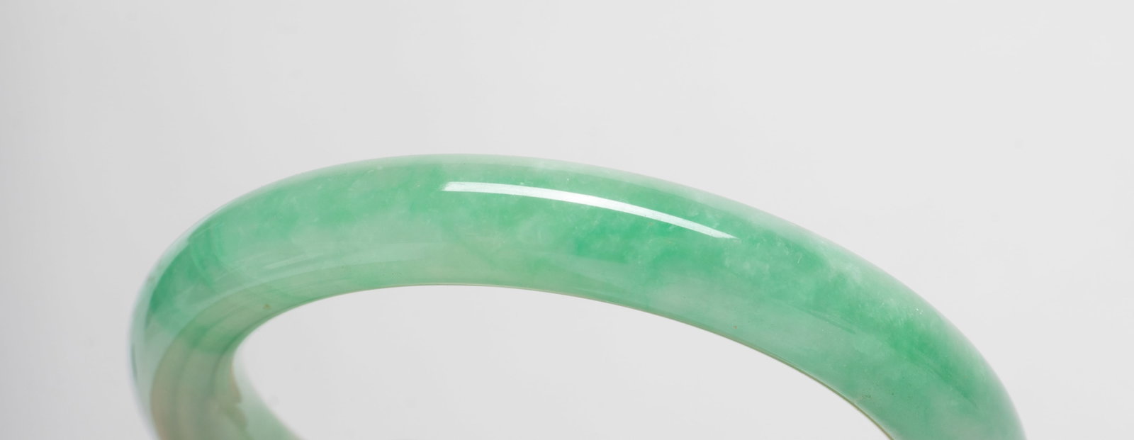 Estate Chinese Export Colored Bangle - 5