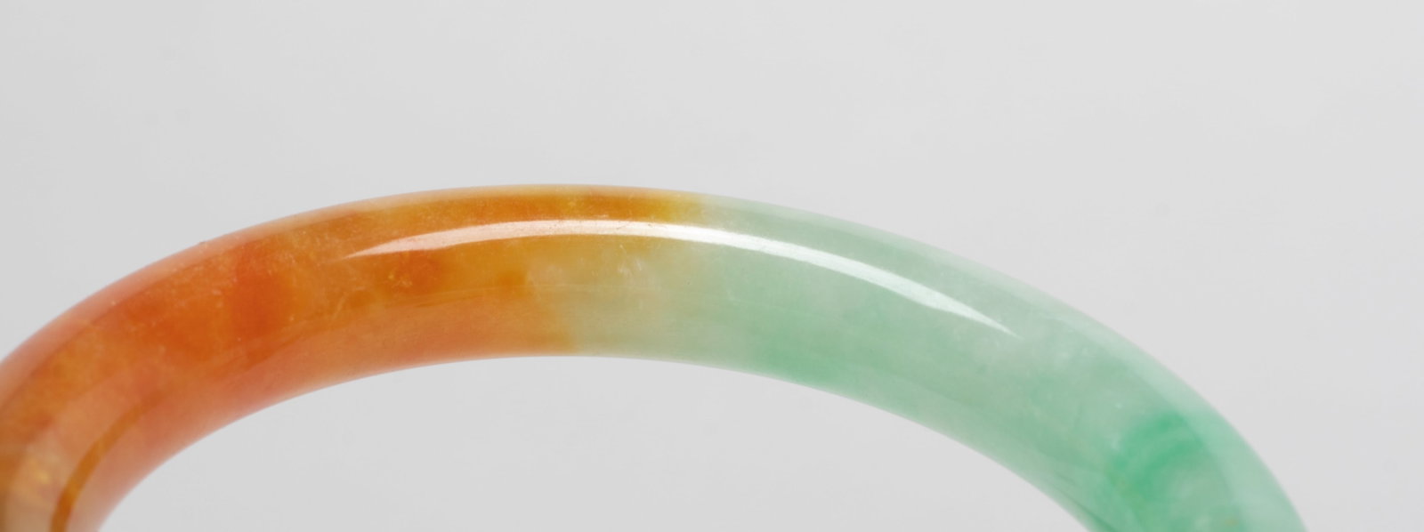 Estate Chinese Export Colored Bangle - 6