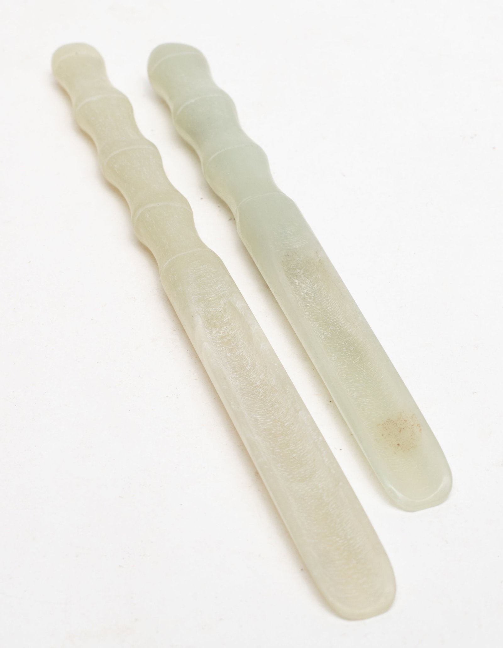 Chinese Tea Bricks, Jade Cup, Spoons - 10