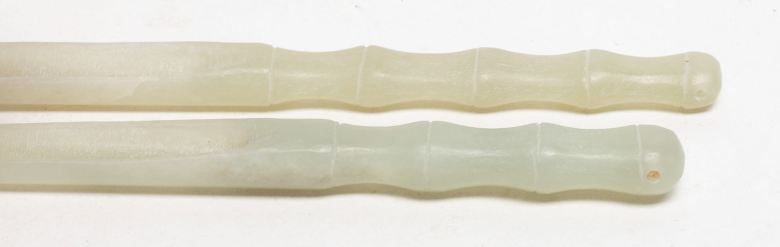 Chinese Tea Bricks, Jade Cup, Spoons - 11