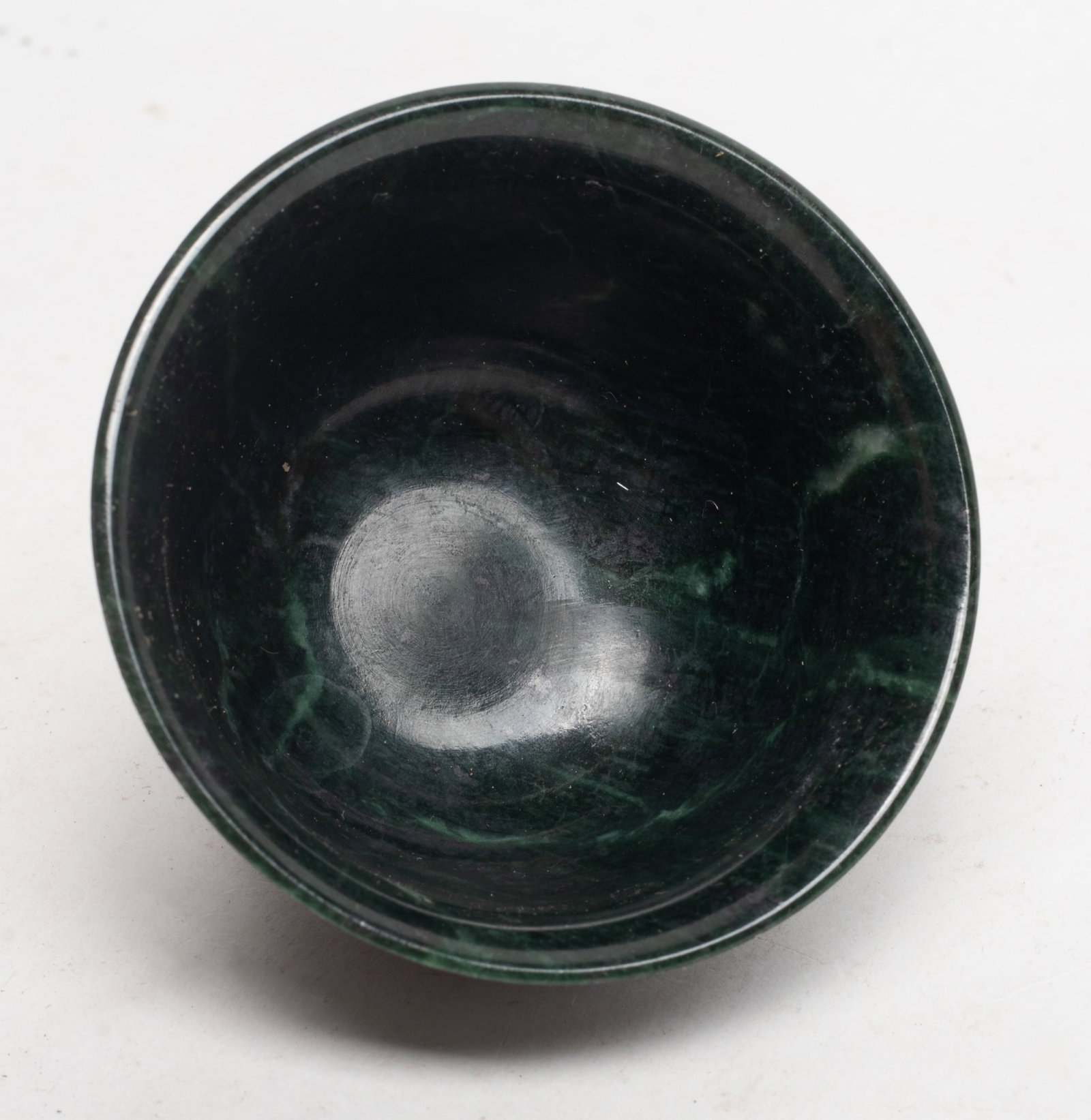 Chinese Tea Bricks, Jade Cup, Spoons - 7