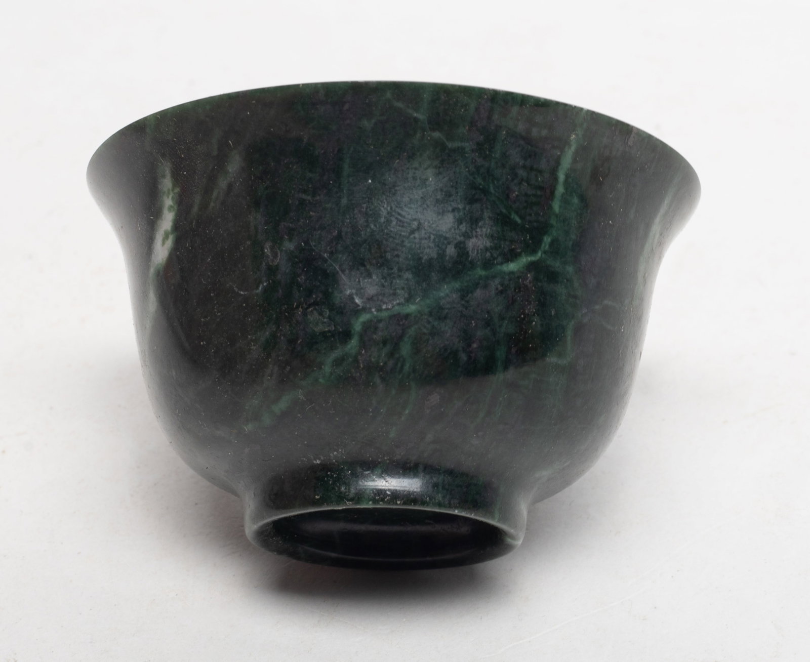 Chinese Tea Bricks, Jade Cup, Spoons - 9
