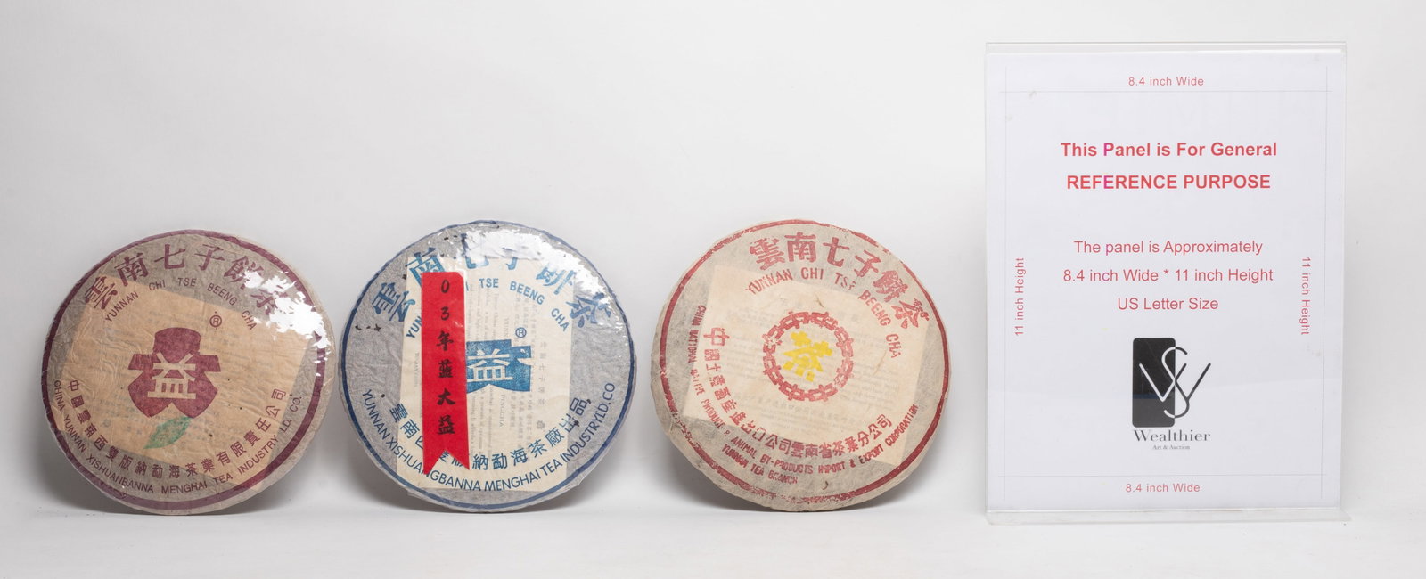 Set Chinese Export Tea Bricks - 2