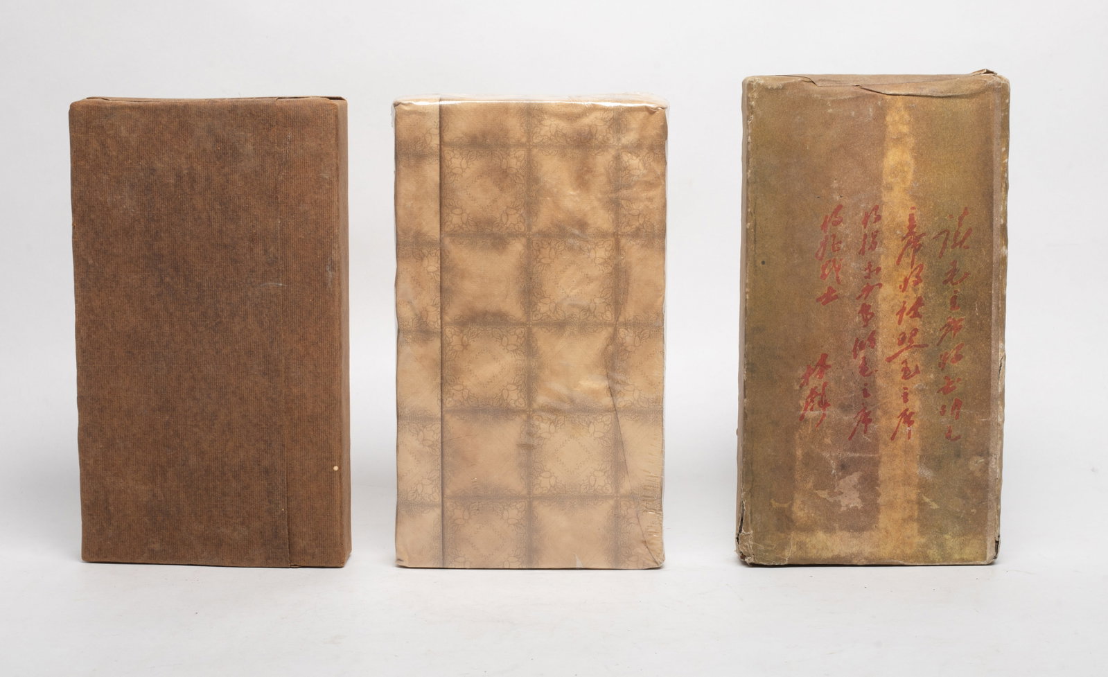 Set Chinese Export Tea Bricks - 6