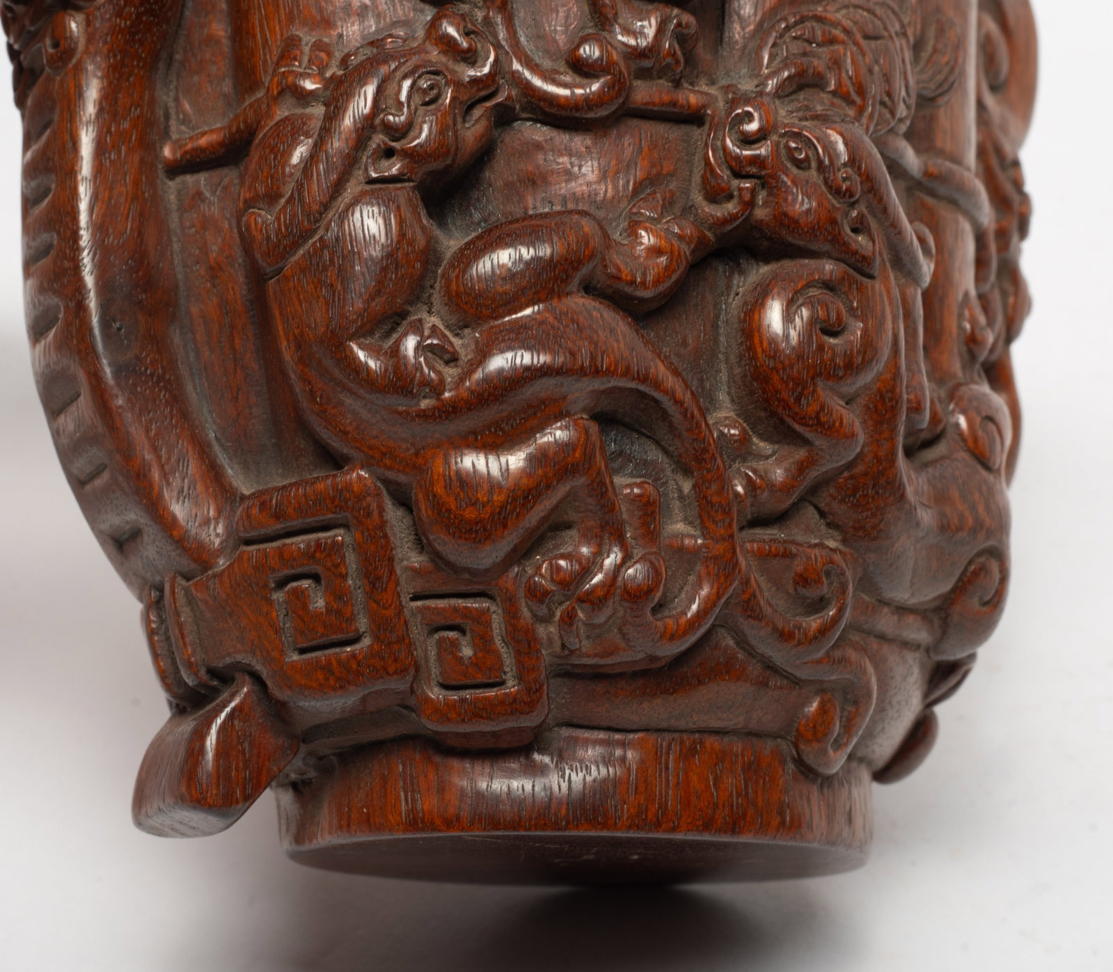 Chinese Boxwood Libation Cup - 7