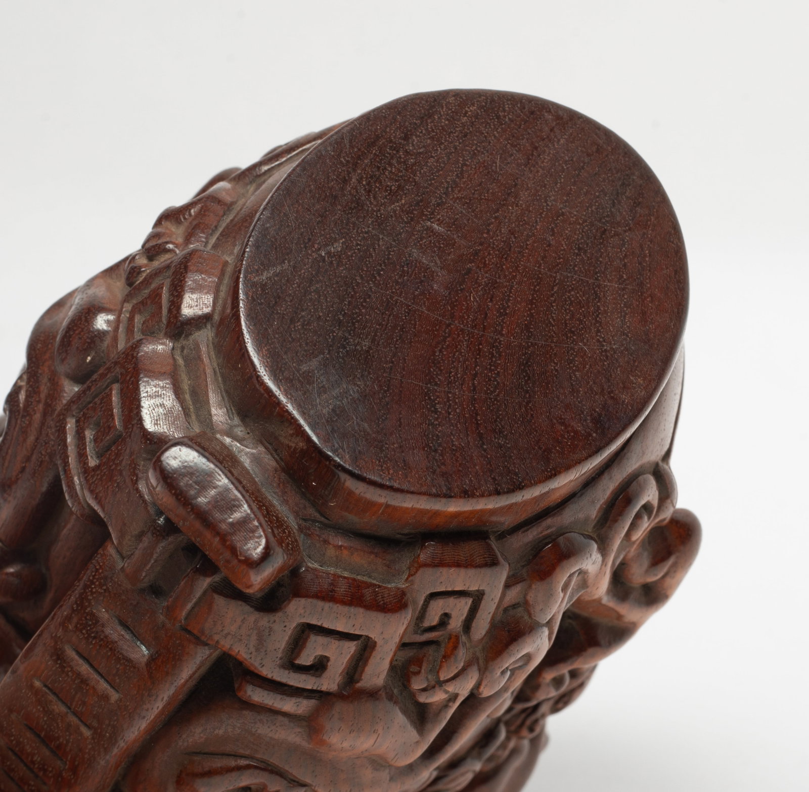 Chinese Boxwood Libation Cup - 8