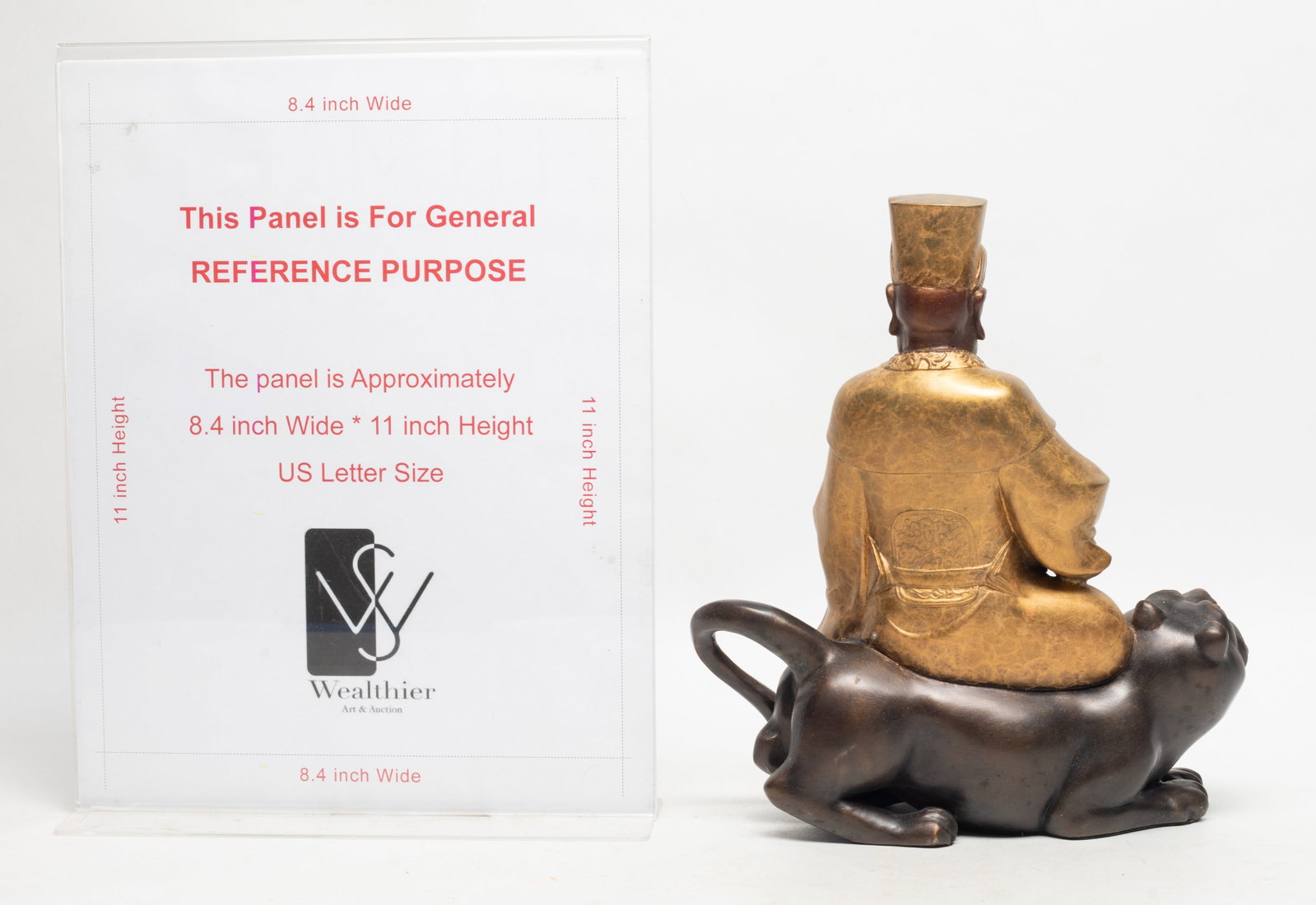 Unusual Chinese Export Bronze Buddha - 2