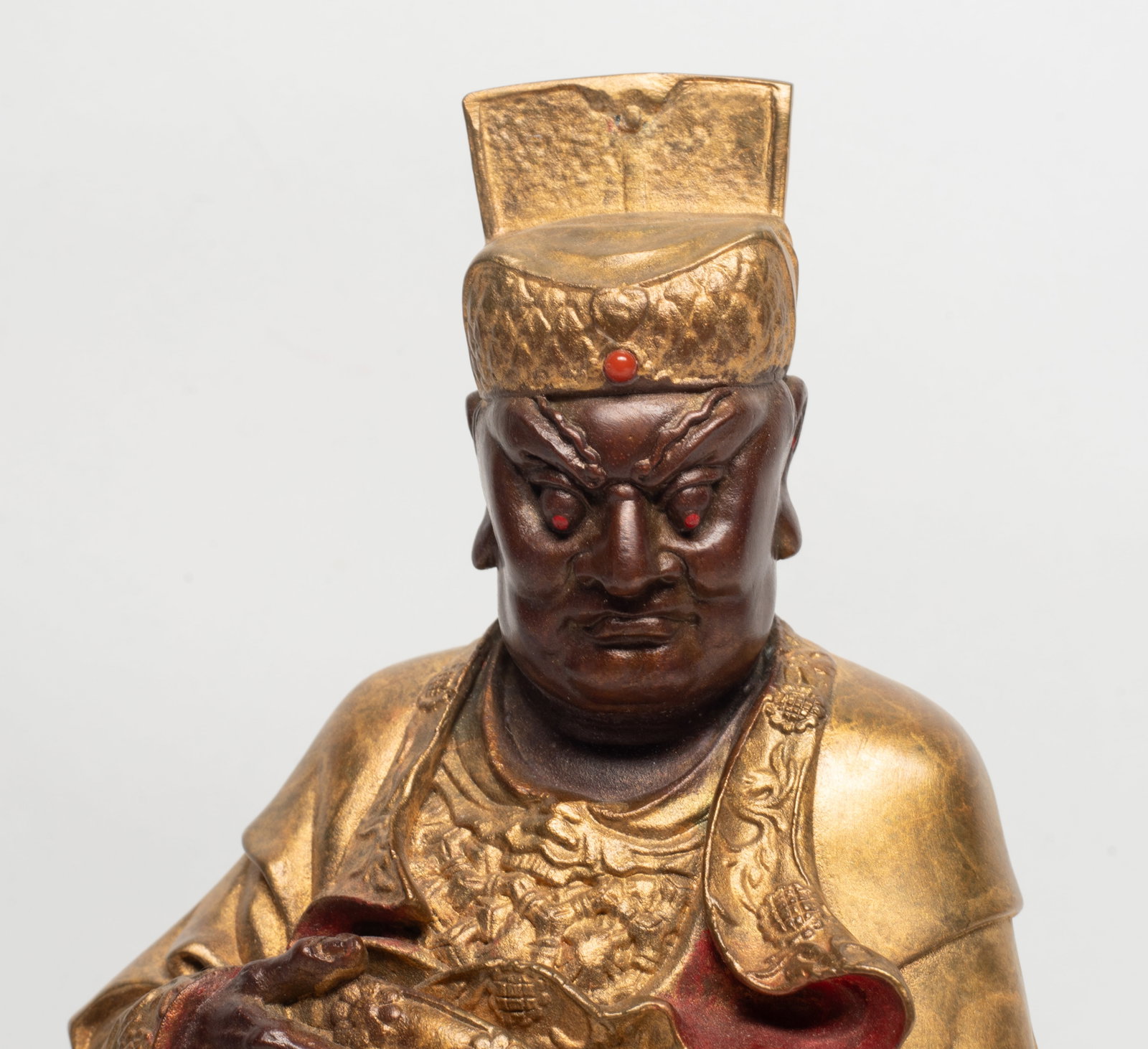 Unusual Chinese Export Bronze Buddha - 3