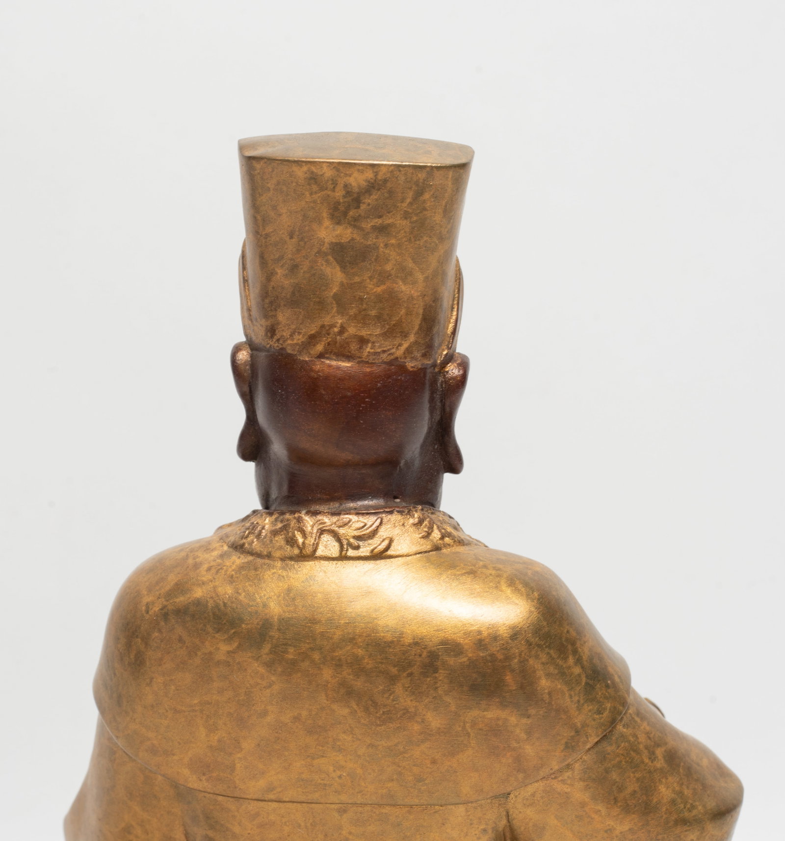 Unusual Chinese Export Bronze Buddha - 8