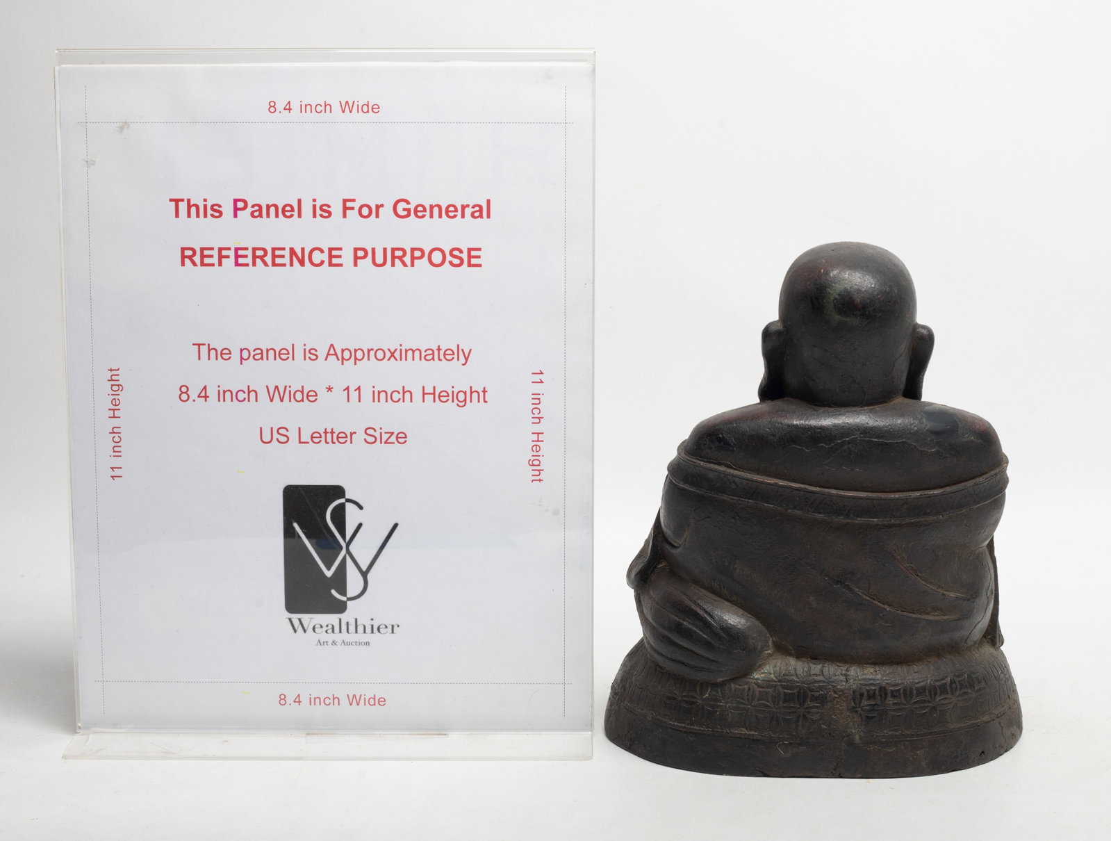 Chinese Ming Type Bronze Buddha - 2