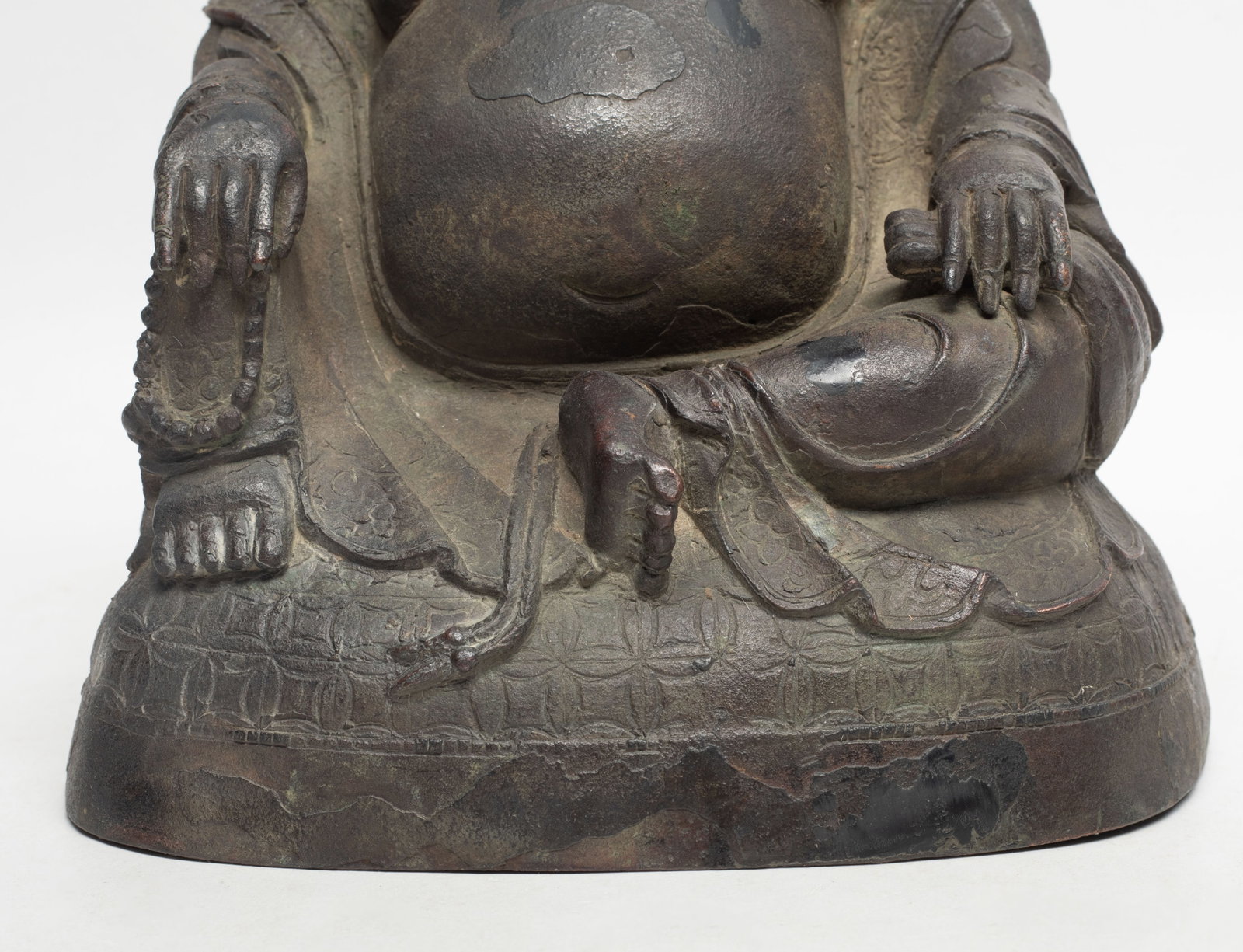Chinese Ming Type Bronze Buddha - 5