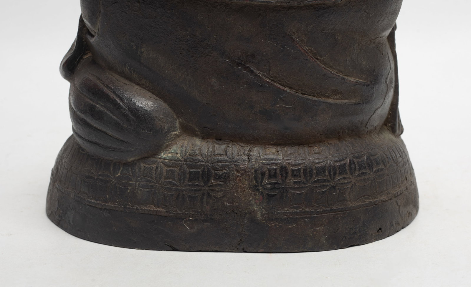 Chinese Ming Type Bronze Buddha - 8