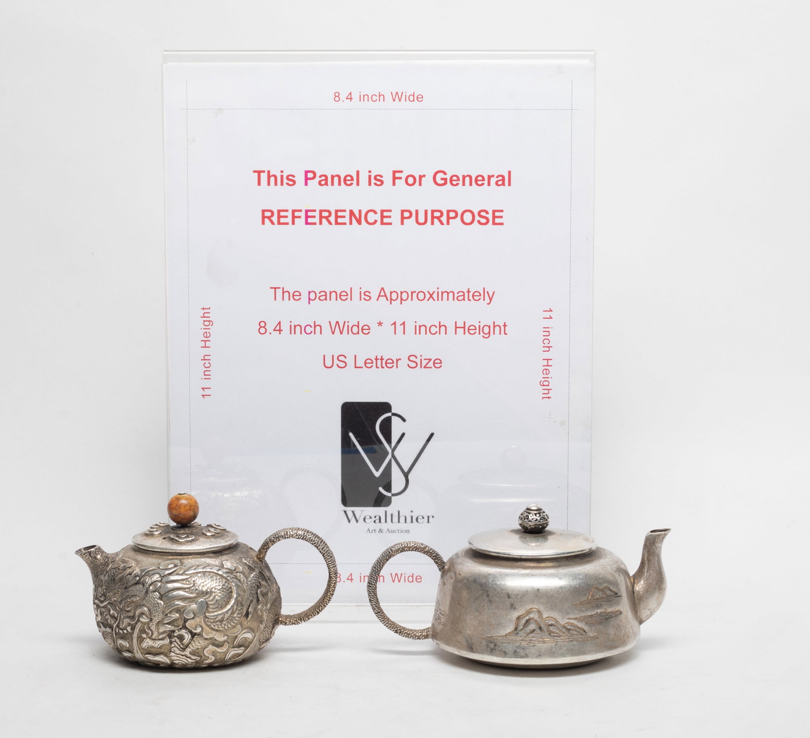 Two Chinese Export Tea Pots - 2