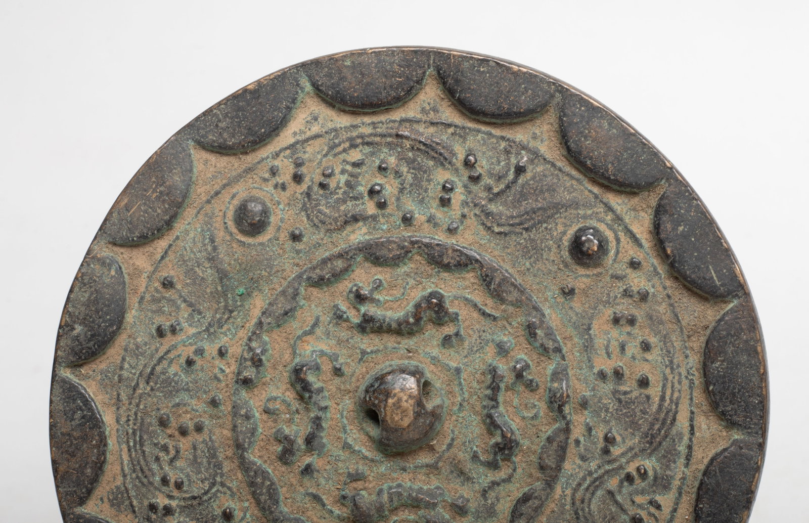 Set Chinese Bronze Mirrors - 3