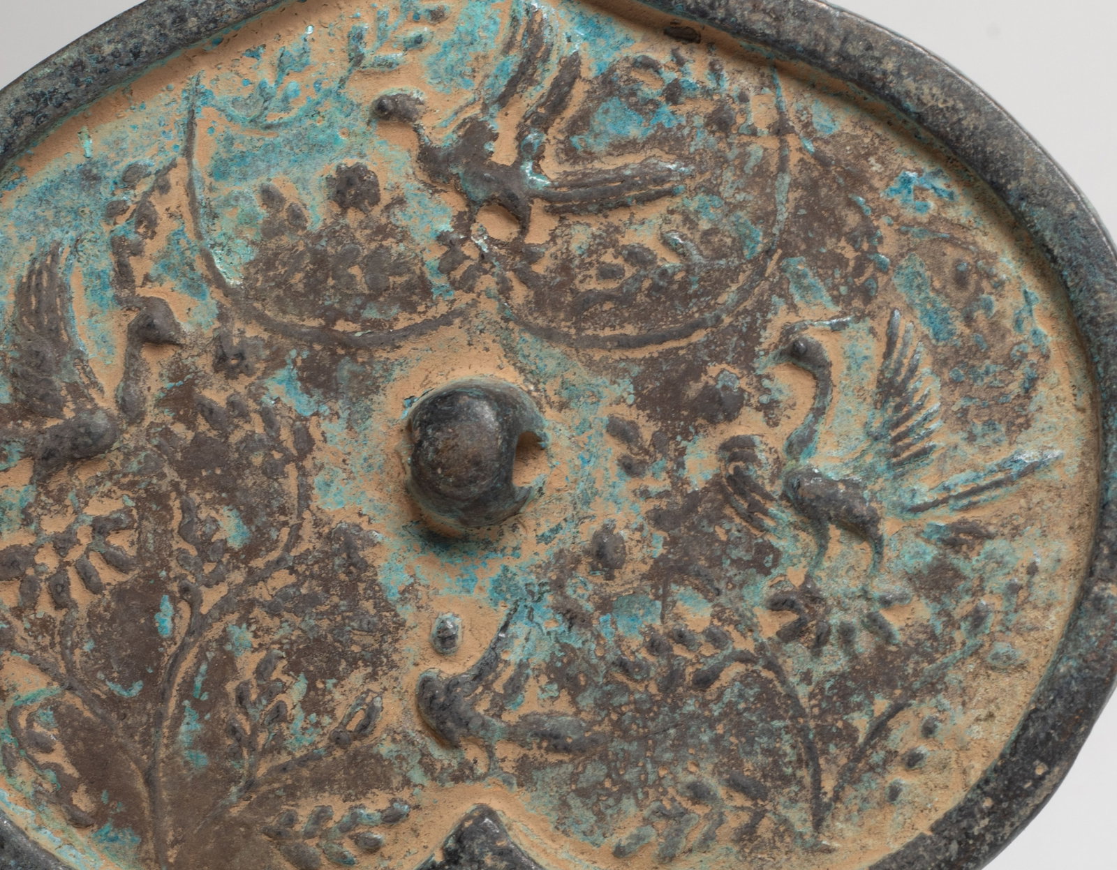 Set Chinese Bronze Mirrors - 8