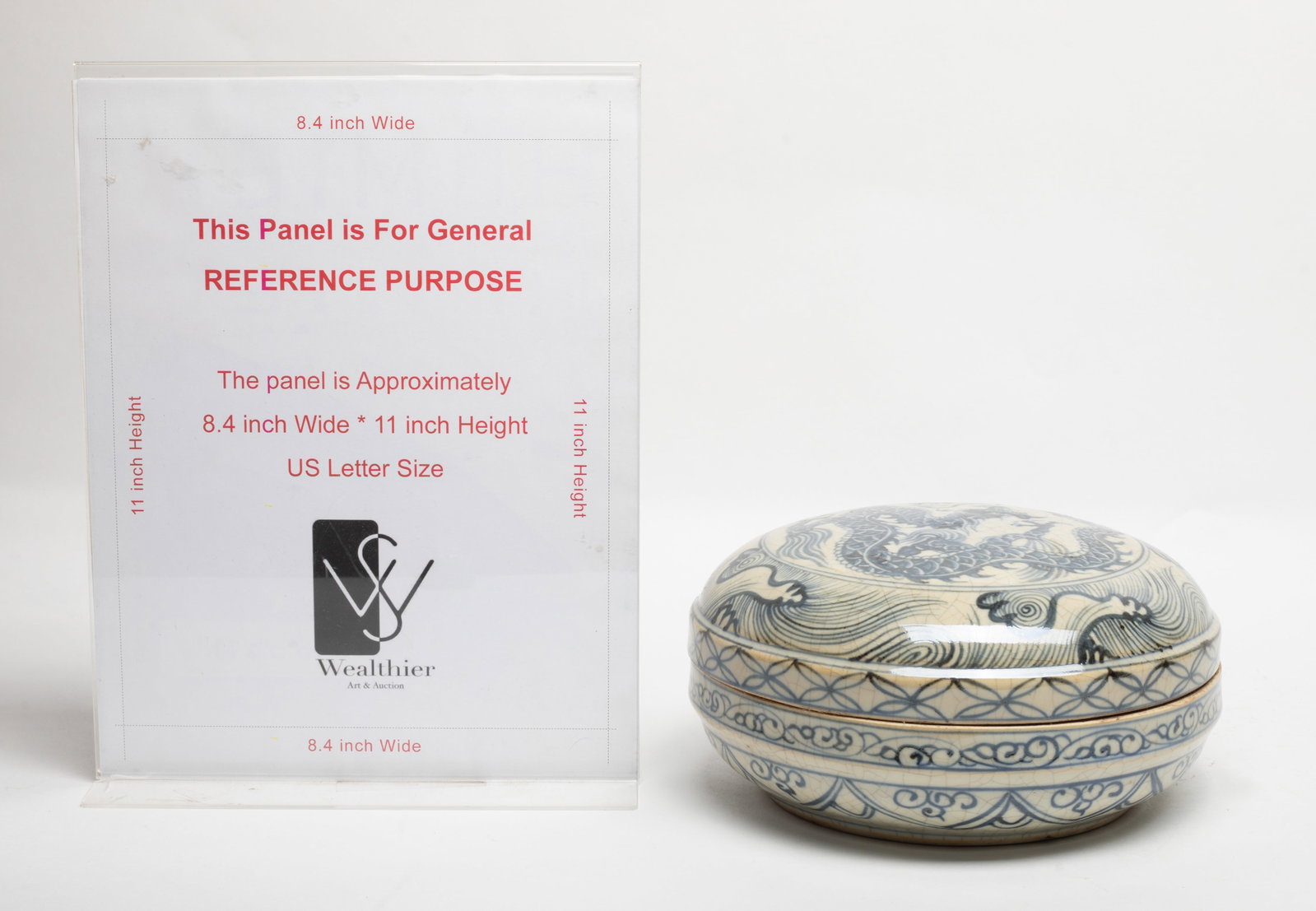 Large Chinese Export Porcelain Box - 2