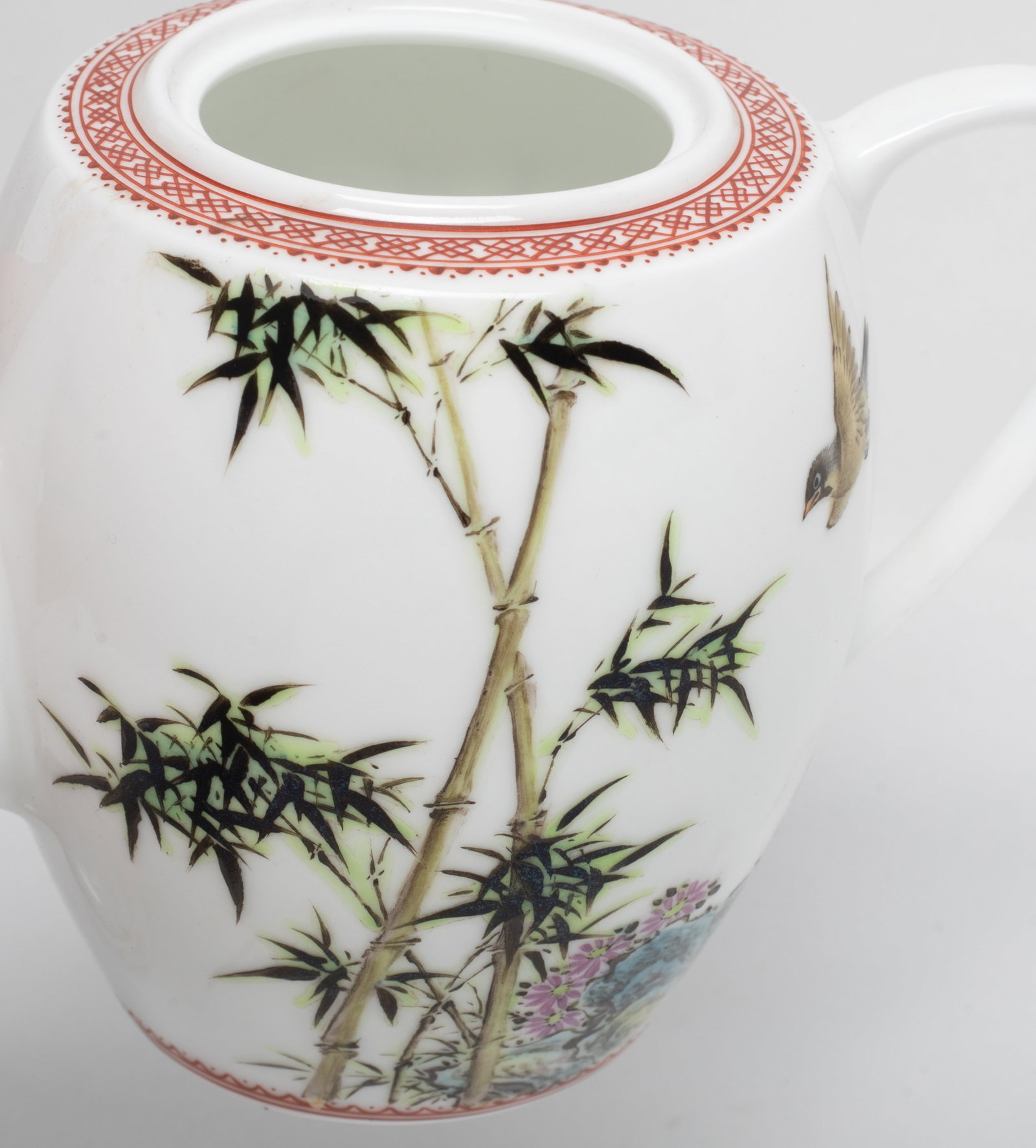 Chinese Export Porcelain Tea Pot - 6