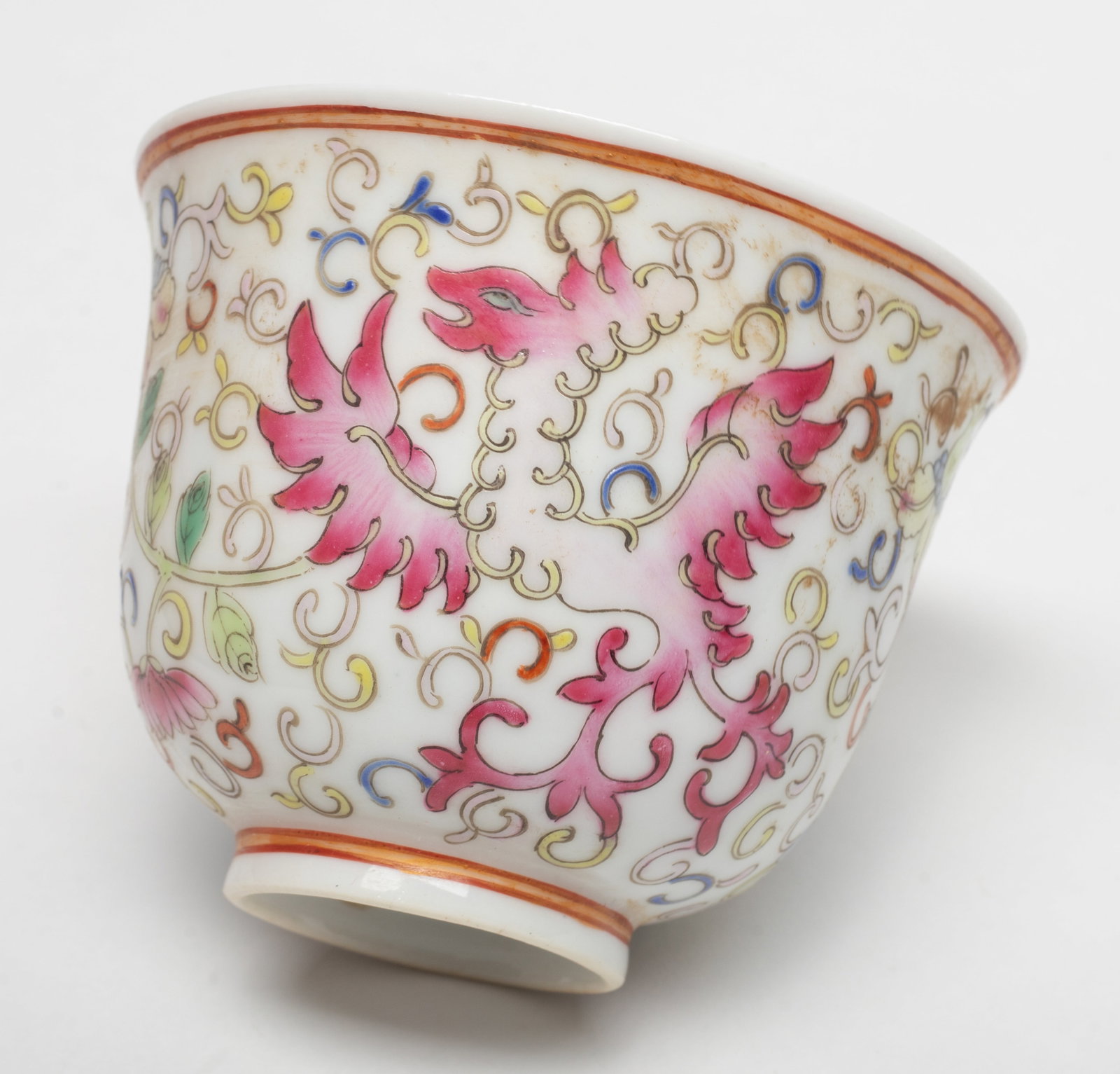 Two Chinese Export Porcelain Tea Cups - 4