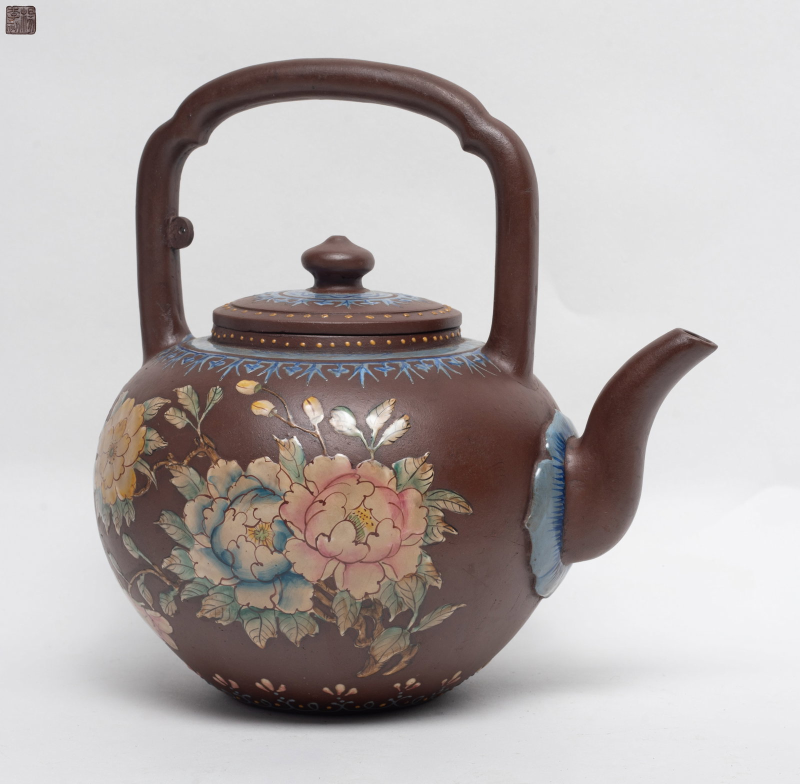 Chinese Export Yixing Zisha Tea Pot (1 of 11)