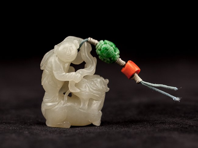 19TH White Jade Boy With Kyling (1 of 10)