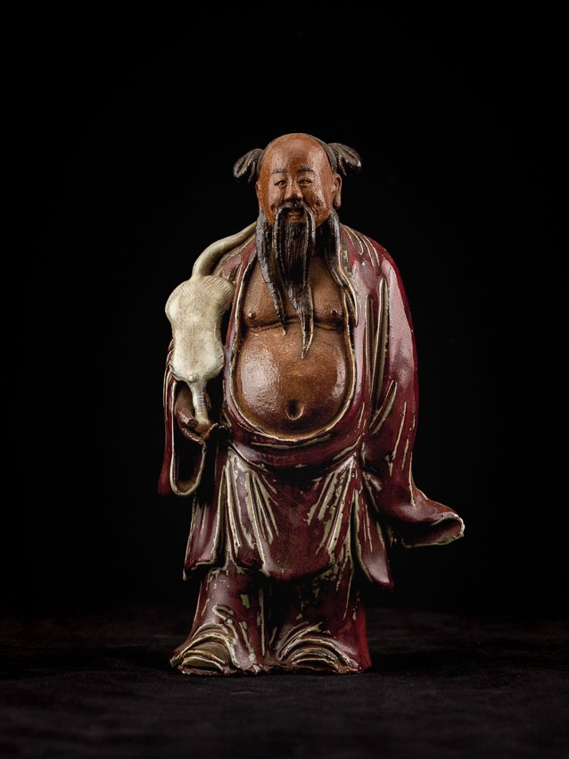 18th Century  KuangTong Shiwan Kilns Figure (1 of 4)