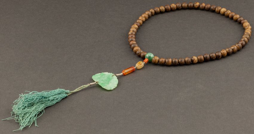 19th Chinese Antique Agarwood Prayer Beads (1 of 10)