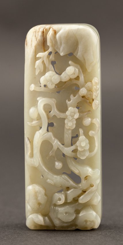 Chinese Antique 19TH Jade Armrest (1 of 10)