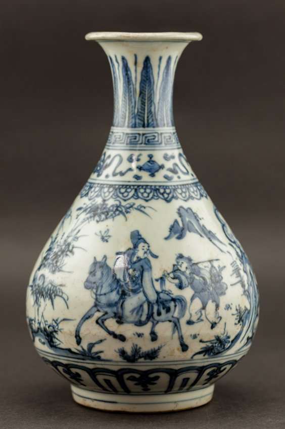 Chinese Antique Late Ming Dynasty Blue&White Porcelain (1 of 10)