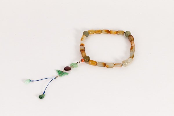 19th Chinese Antique Jade Prayer Beads (1 of 10)