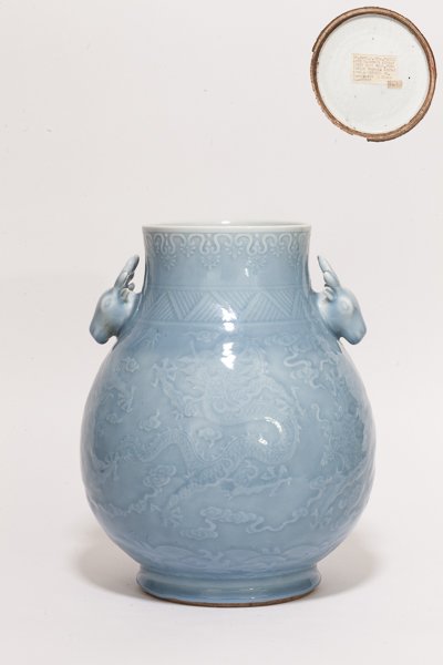 19th Chinese Antique Lavender-Glazed Porcelain Jar (1 of 10)