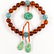 18-19th Chinese Antique Amber & Aquamarine Prayer Beads - 2