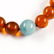 18-19th Chinese Antique Amber & Aquamarine Prayer Beads - 4