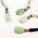 19th Chinese Antique Blue Jem Stone Court Beads - 5