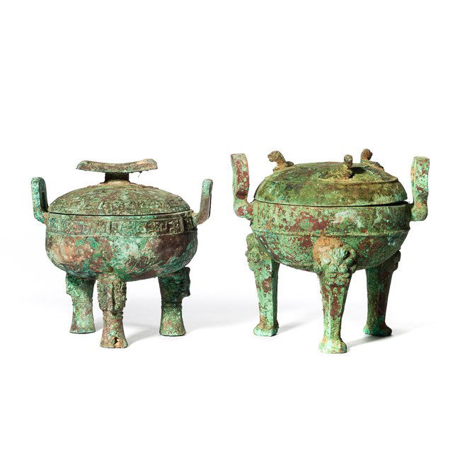 Group of Han Dynasty Antique Bronze Censer: Historical and rare Chinese antique, "Han" dynasty style bronze censer.Nice detailed and rare. 6.5 inch