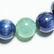 Group Chinese Antique Aquamarine and Jem Stone Prayer - 4