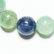 Group Chinese Antique Aquamarine and Jem Stone Prayer - 5