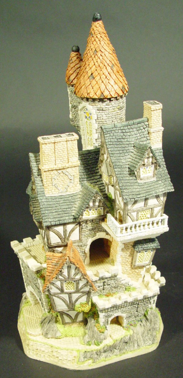 Large David Winter sculpture, 'Castle in the Air'
